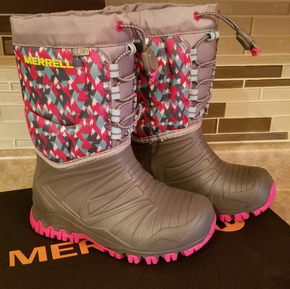Girls Merrell Winter Boots, size 12